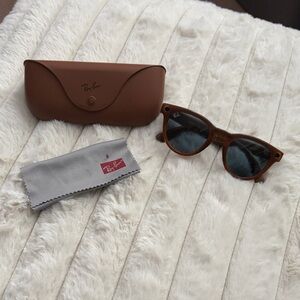 Ray-Ban Tortoise Sunglasses with Case